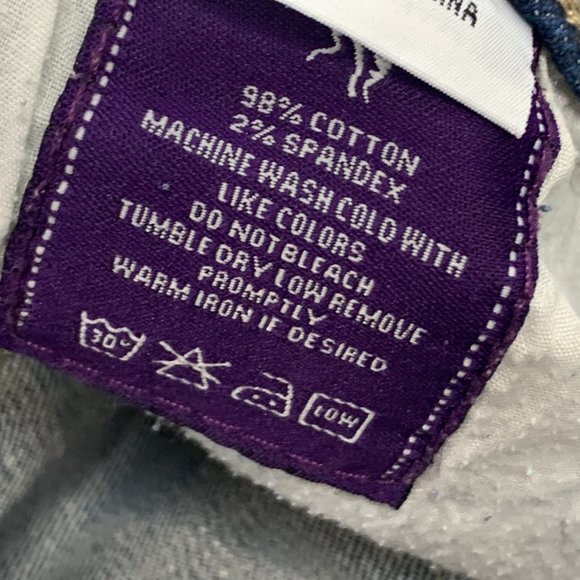 VIGOSS Collection Capri‎ Denim Jeans Distressed 98% Cotton 2% Spandex Size 5 - Picture 8 of 13